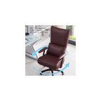 Chairs Reclining Boss Chair Ergonomic Office Chair Comfortable and Sedentary Computer Chair Home Back Seat (Color : Light Grey)